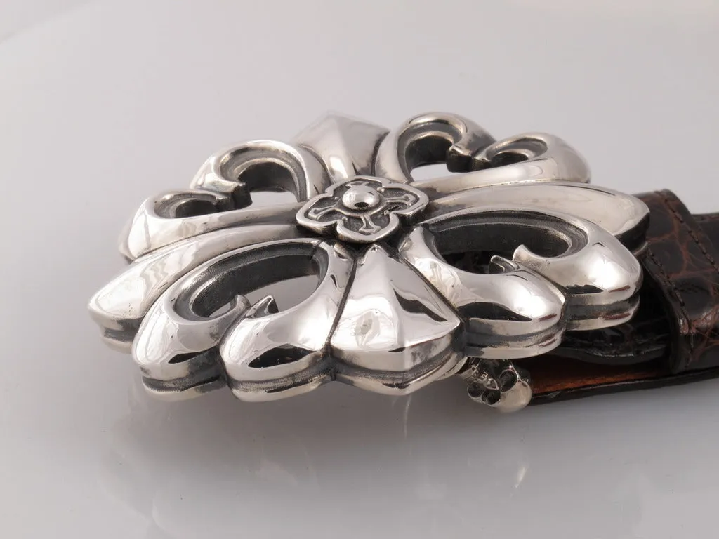 #1321 Trefoil Cross Buckle 1.5"