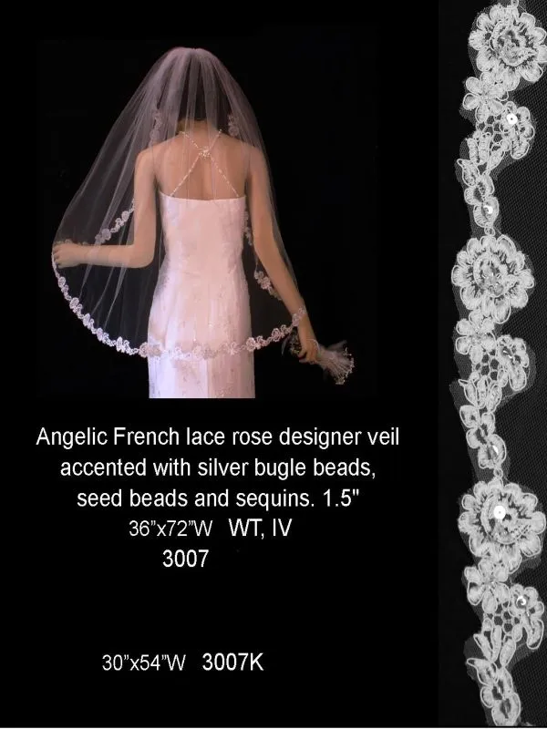 1st Class Bridal 3007 Ivory Veil