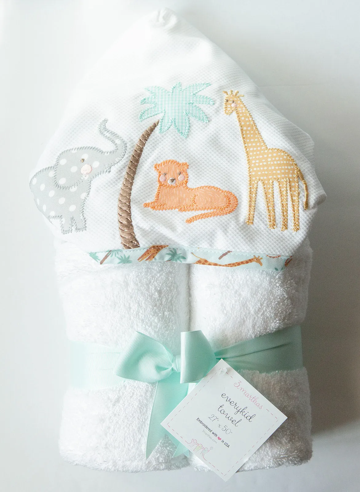 3 Marthas Safari Hooded Towel