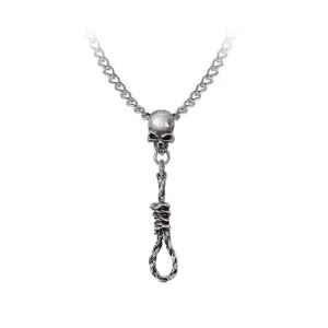 Alchemy Gothic P932 Noose Around Your Neck Pendant necklace Skull Halloween