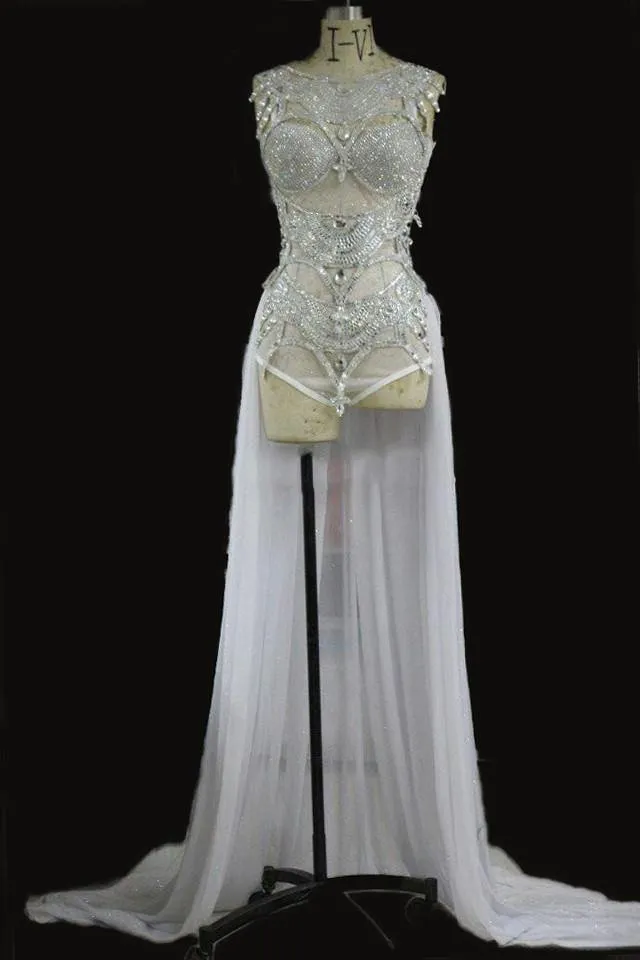 Alekta Bodysuit   Skirt