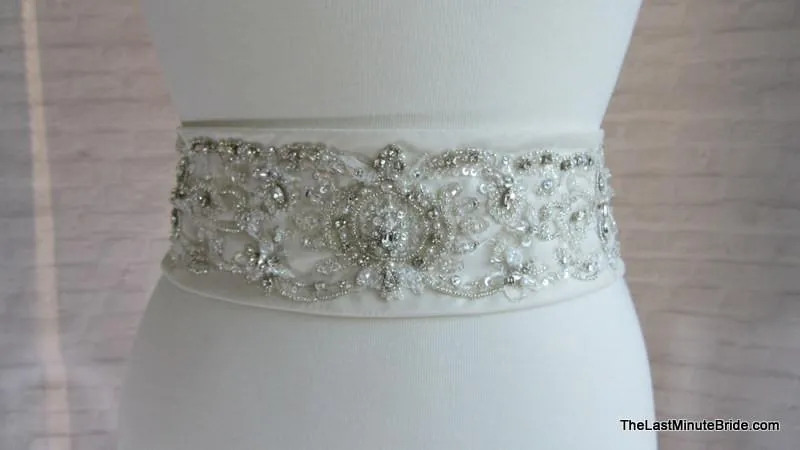 Allure Bridal Sash Style S1