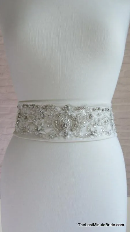 Allure Bridal Sash Style S1