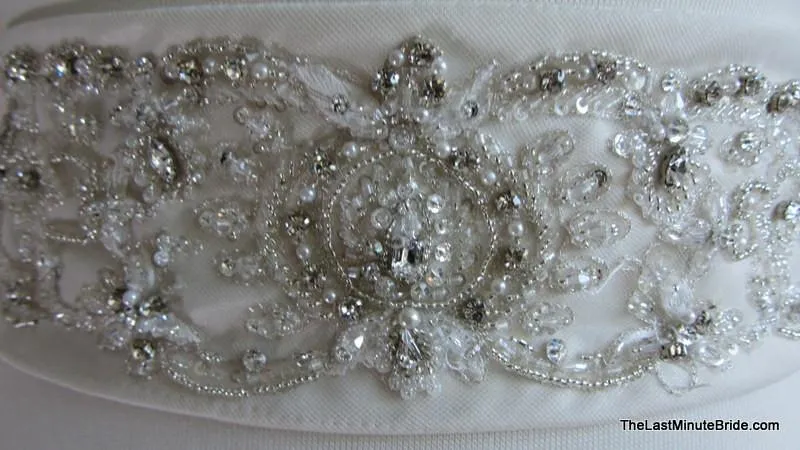 Allure Bridal Sash Style S1