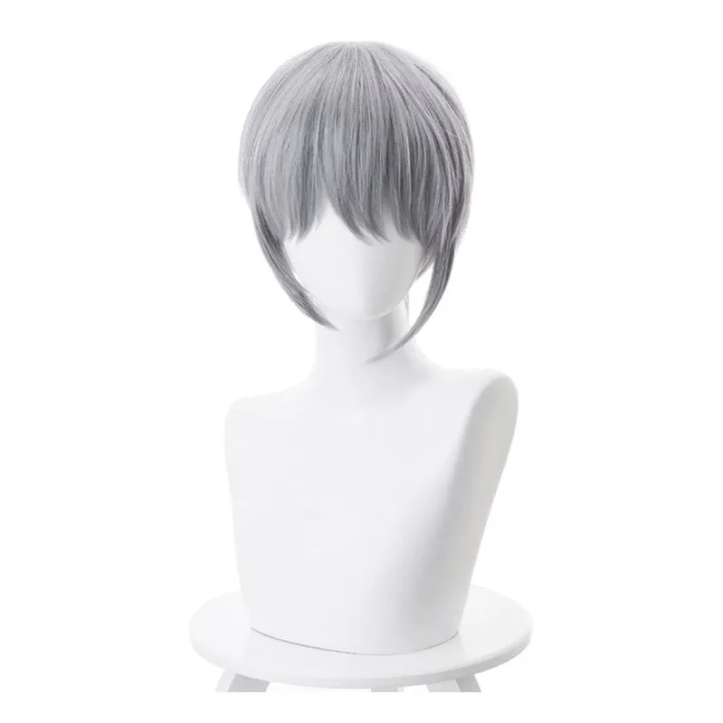 Anime Fruits Basket Soma Yuki 35cm Short Gray Cosplay Wigs