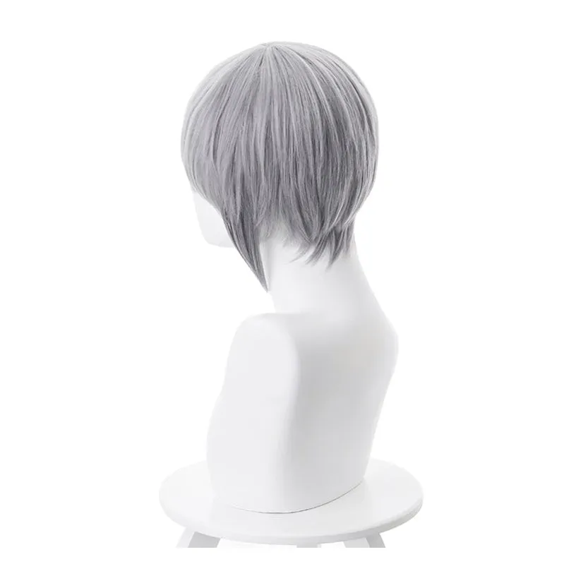 Anime Fruits Basket Soma Yuki 35cm Short Gray Cosplay Wigs