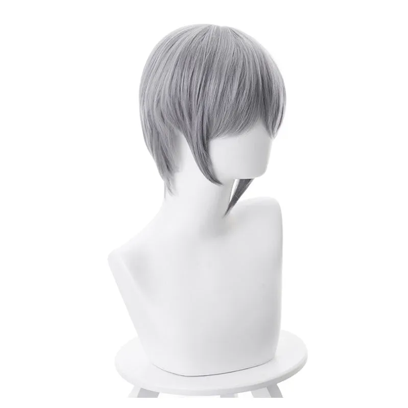 Anime Fruits Basket Soma Yuki 35cm Short Gray Cosplay Wigs