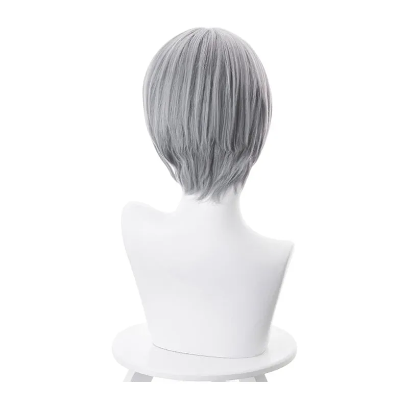 Anime Fruits Basket Soma Yuki 35cm Short Gray Cosplay Wigs