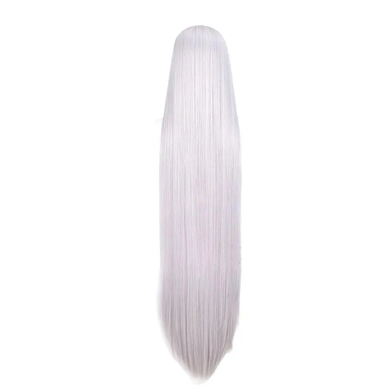 Anime My Hero Academia Miruko Rabbit Hero Long Silver Grey Cosplay Wigs