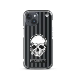 Aquarius Zodiac iPhone Case (Clear)