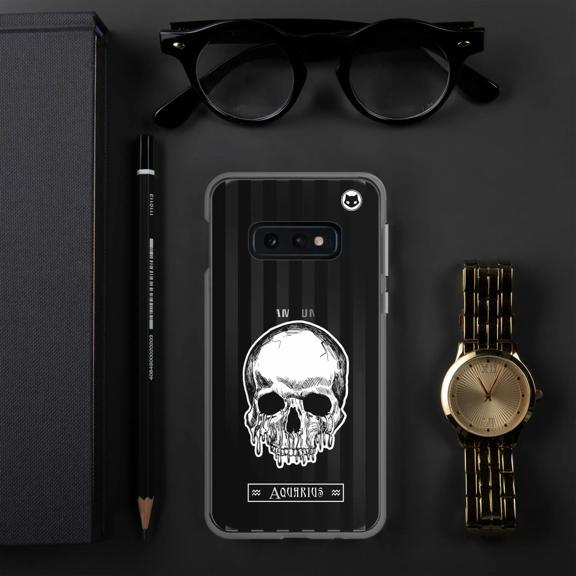 Aquarius Zodiac Samsung Case (Clear)