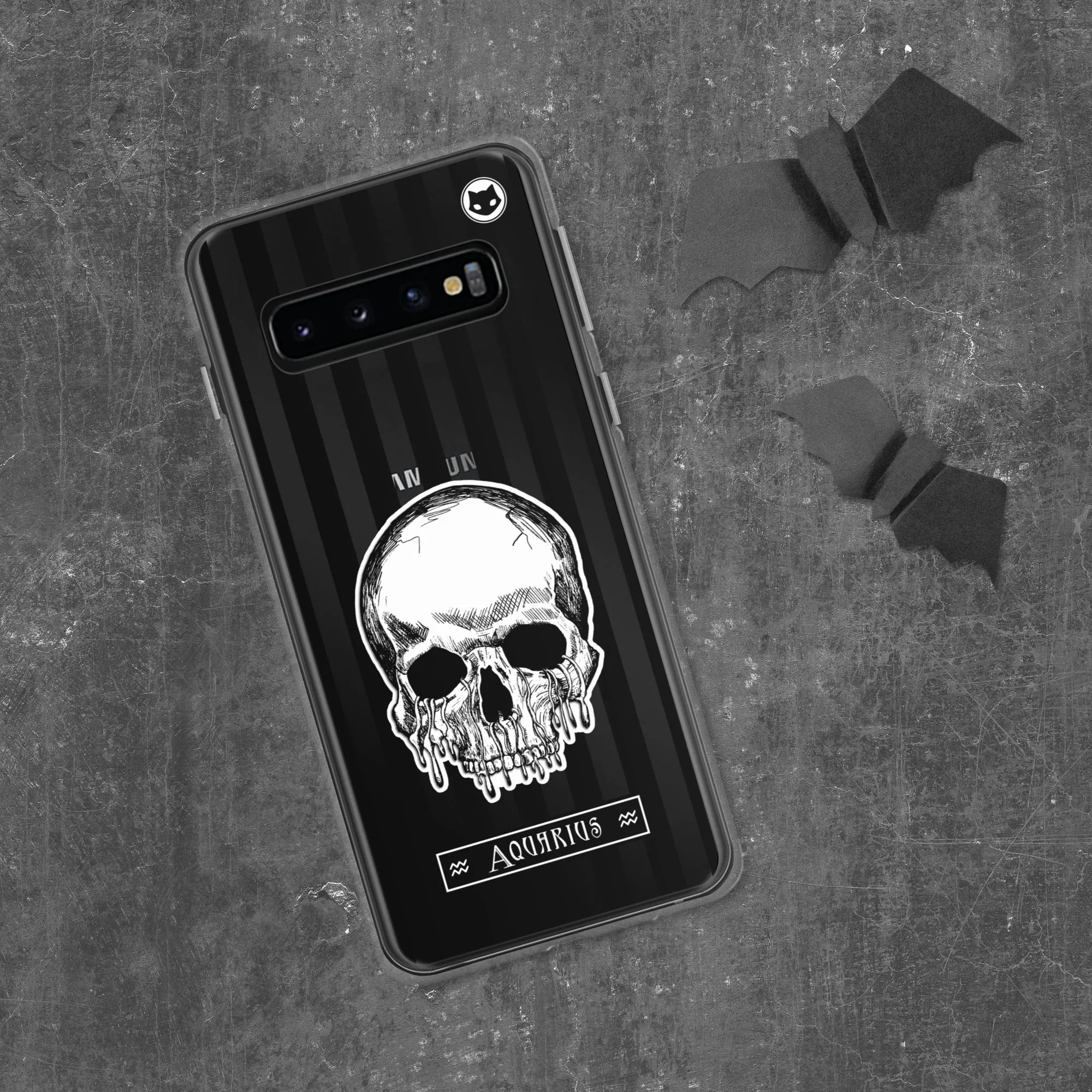 Aquarius Zodiac Samsung Case (Clear)