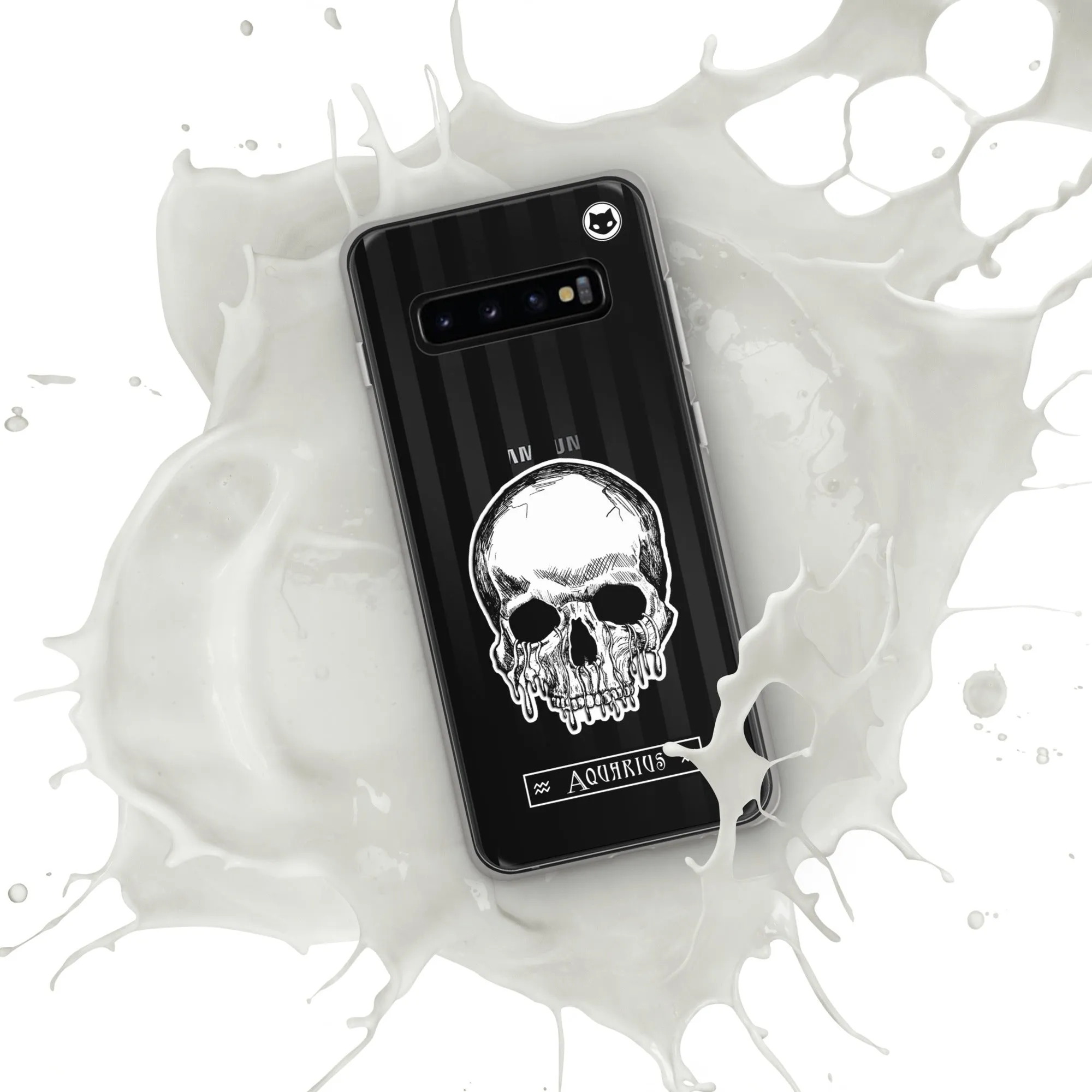 Aquarius Zodiac Samsung Case (Clear)