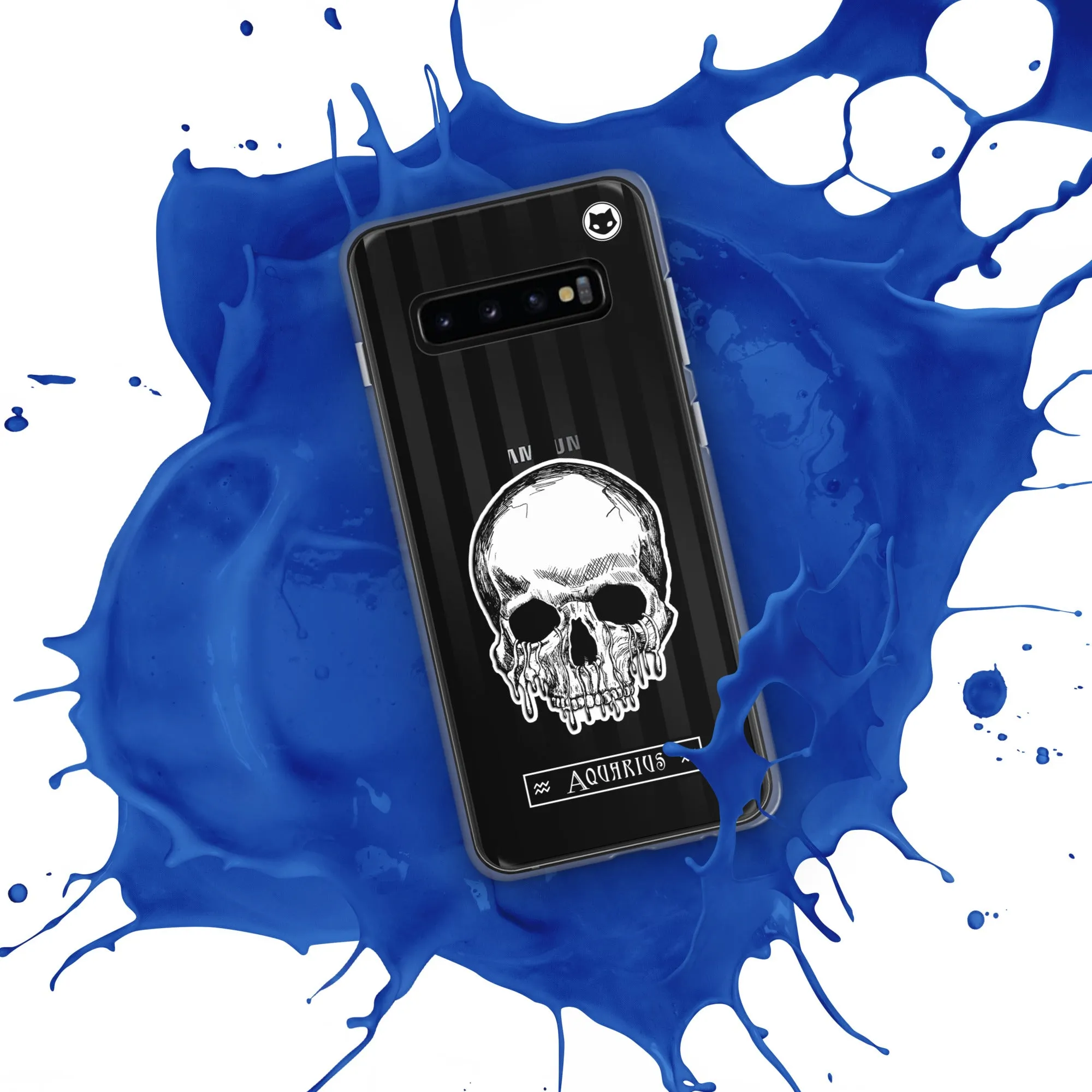 Aquarius Zodiac Samsung Case (Clear)