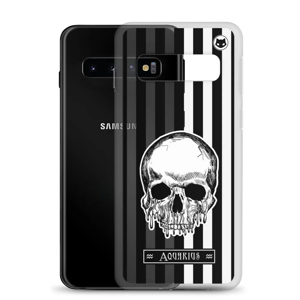 Aquarius Zodiac Samsung Case (Clear)