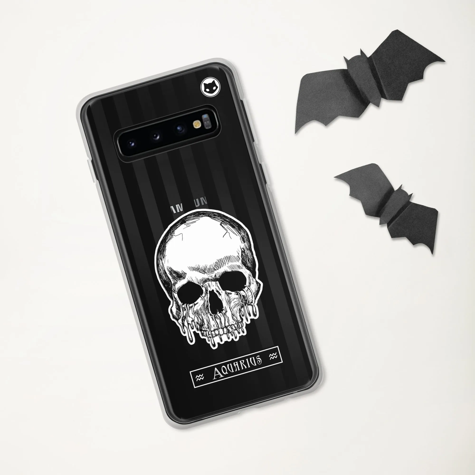 Aquarius Zodiac Samsung Case (Clear)