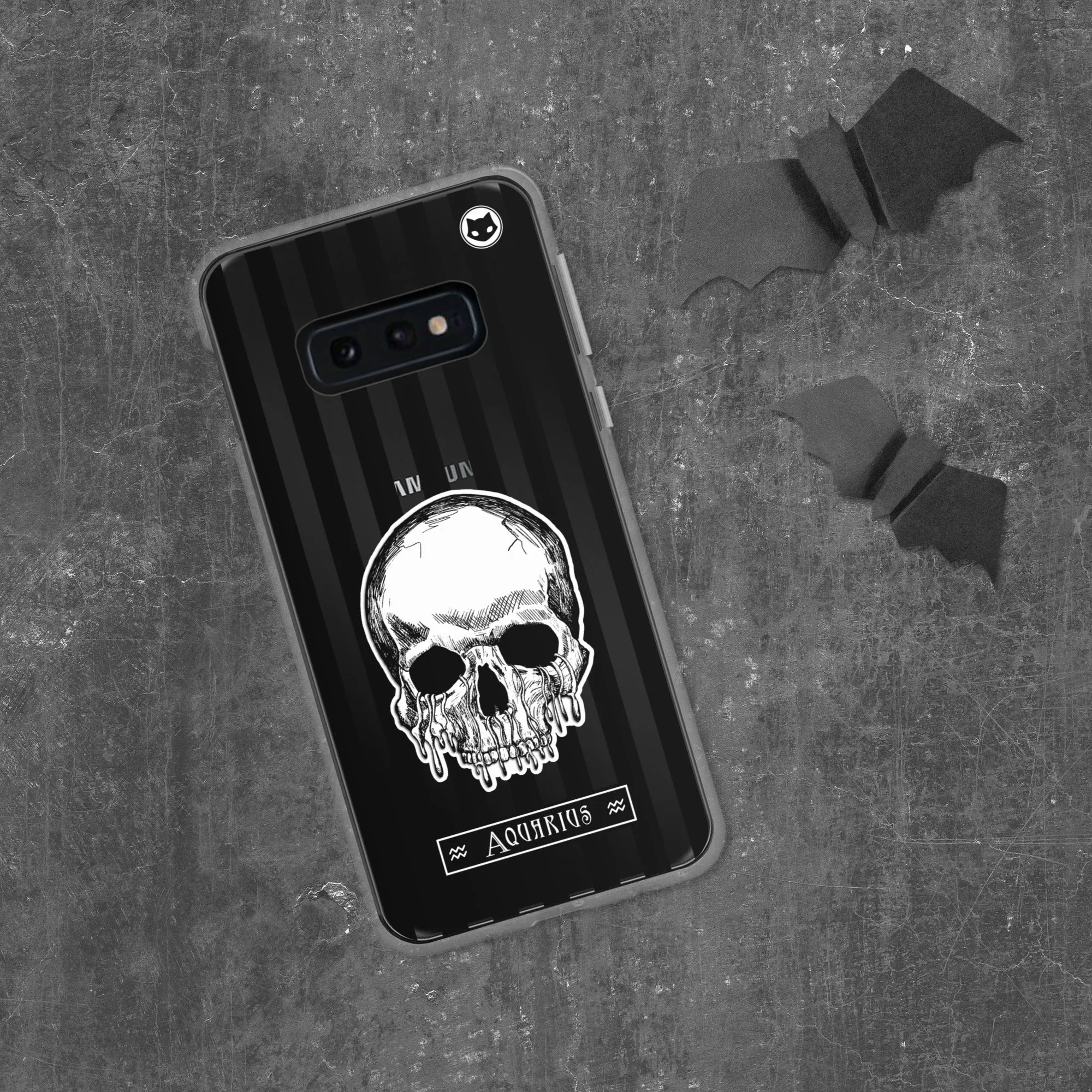 Aquarius Zodiac Samsung Case (Clear)