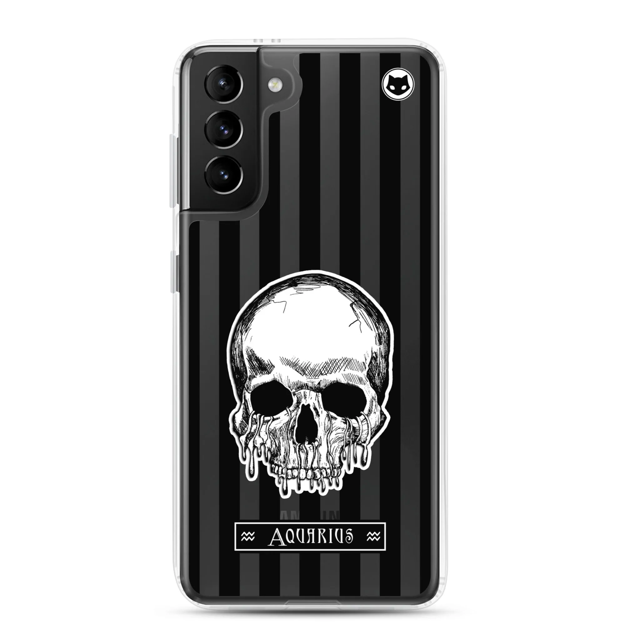 Aquarius Zodiac Samsung Case (Clear)