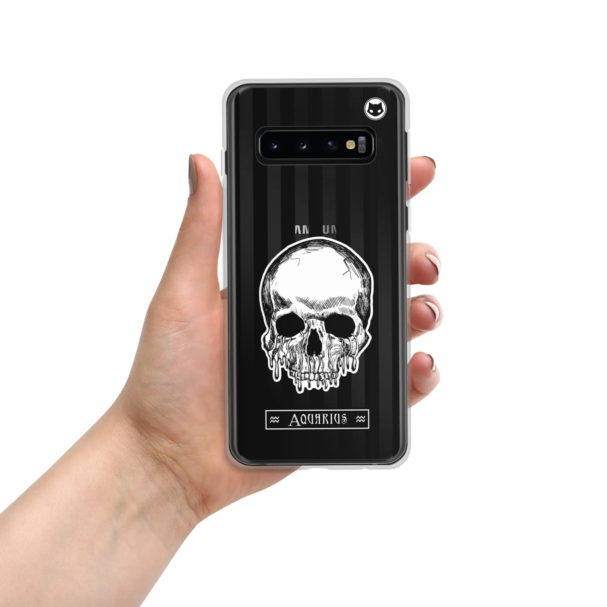 Aquarius Zodiac Samsung Case (Clear)