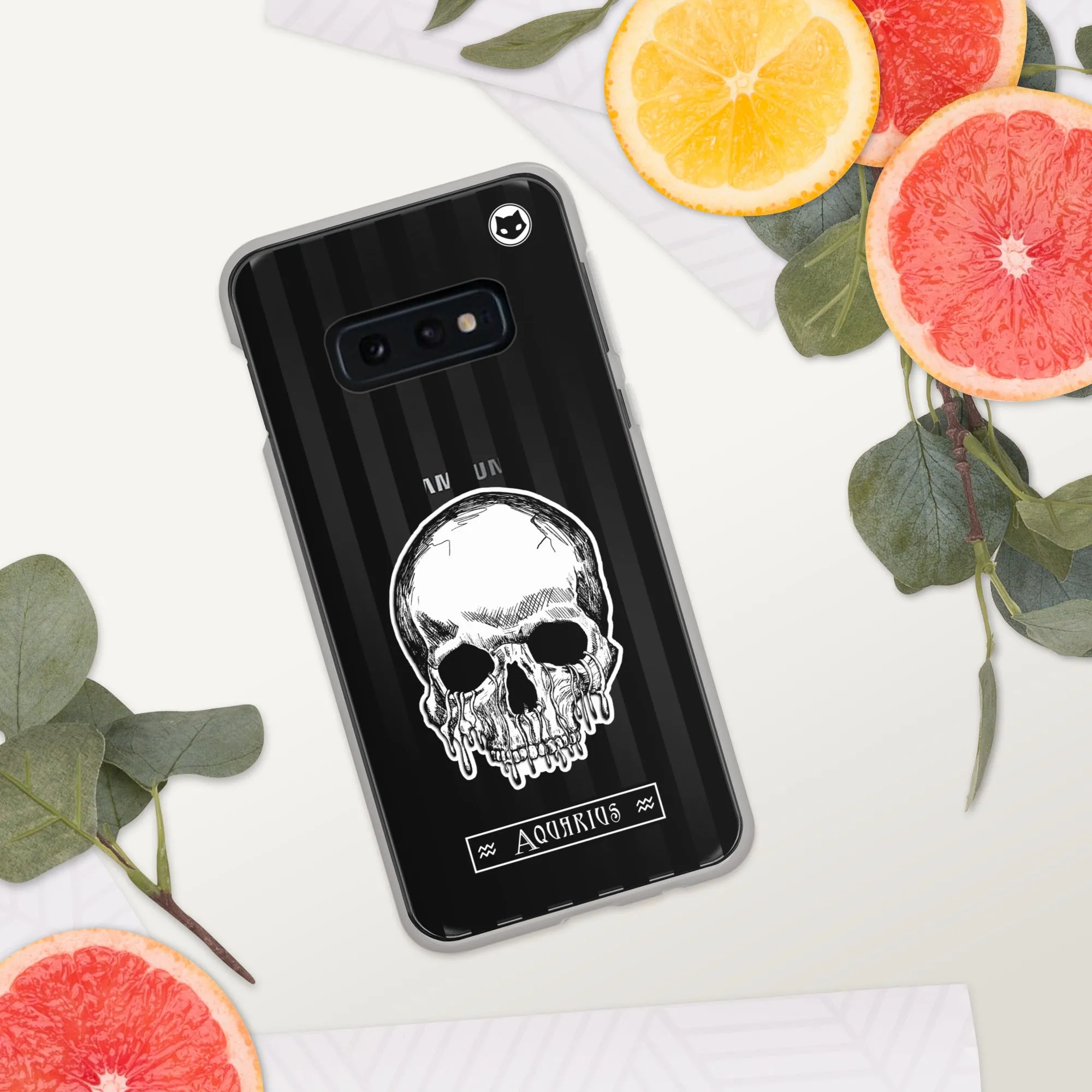 Aquarius Zodiac Samsung Case (Clear)