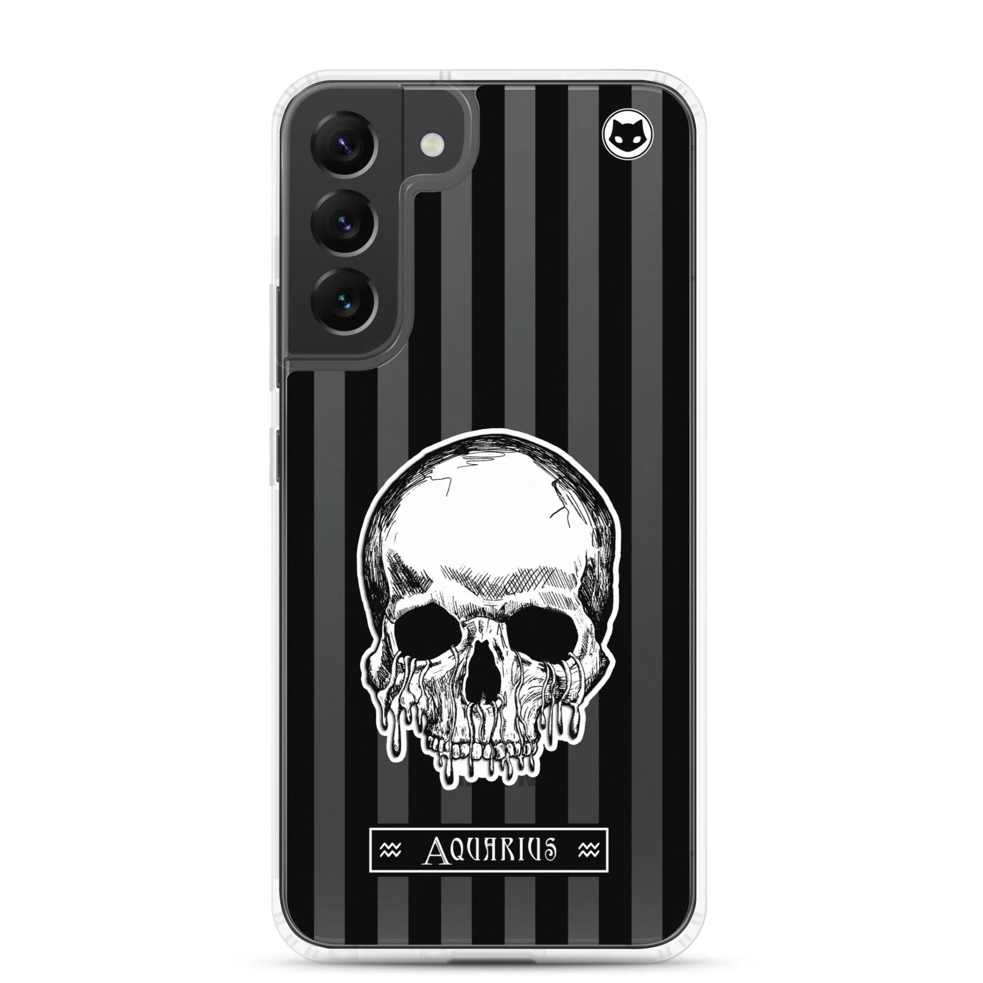 Aquarius Zodiac Samsung Case (Clear)