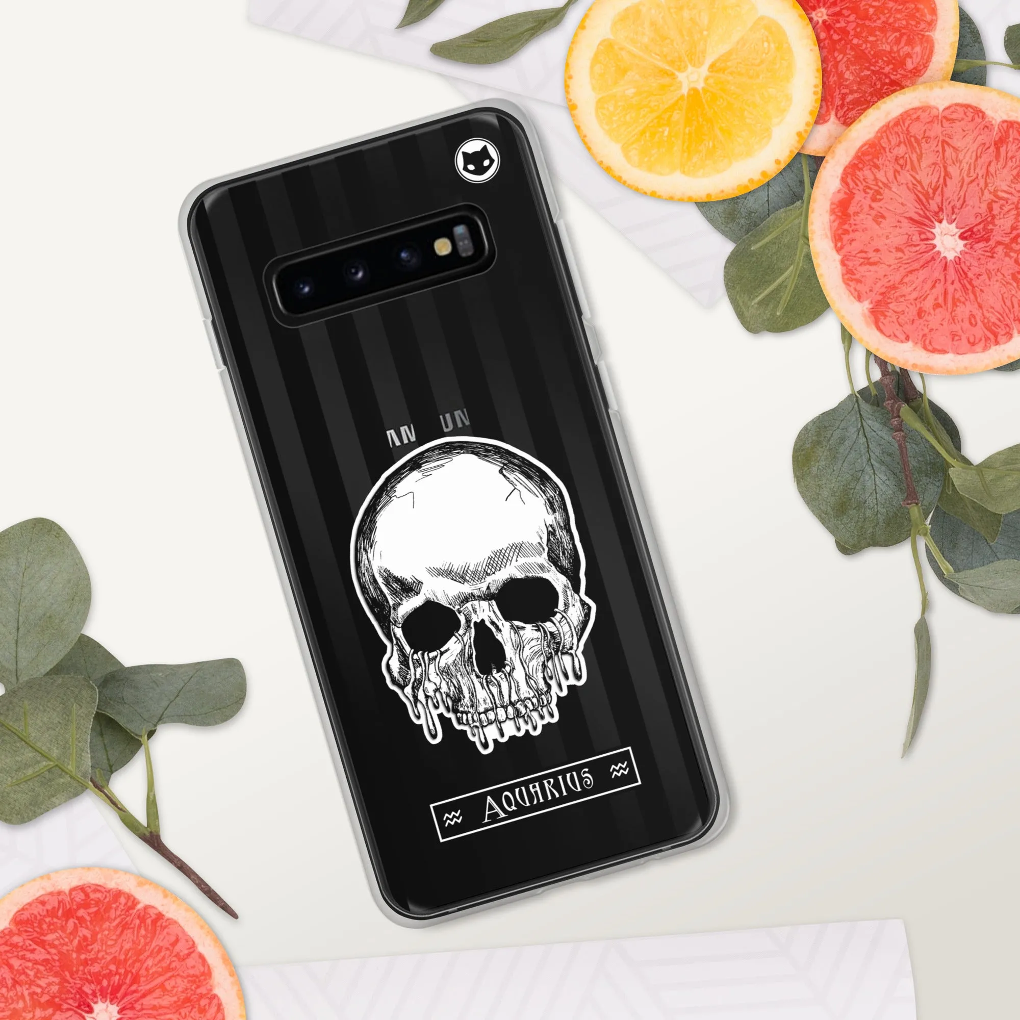 Aquarius Zodiac Samsung Case (Clear)