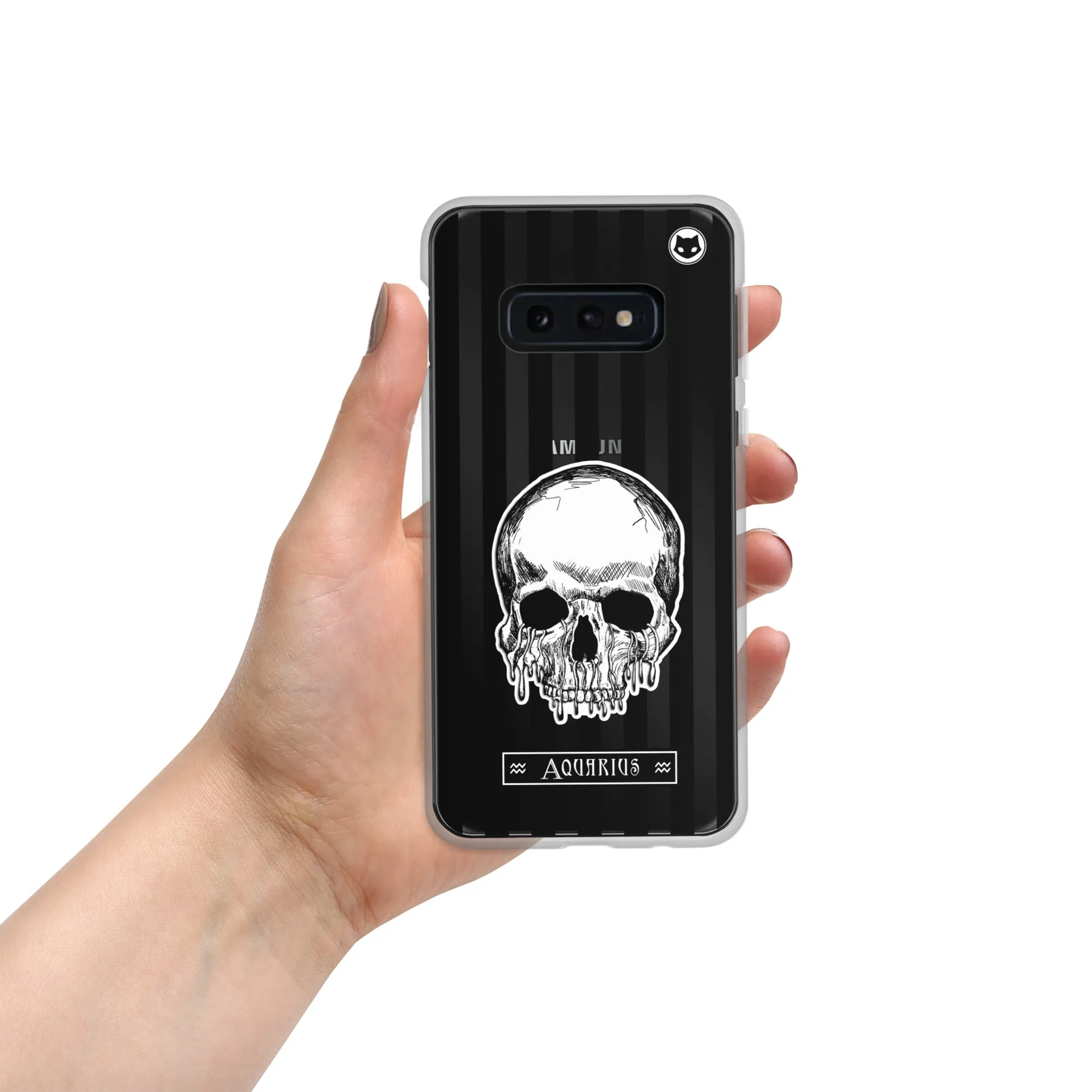 Aquarius Zodiac Samsung Case (Clear)