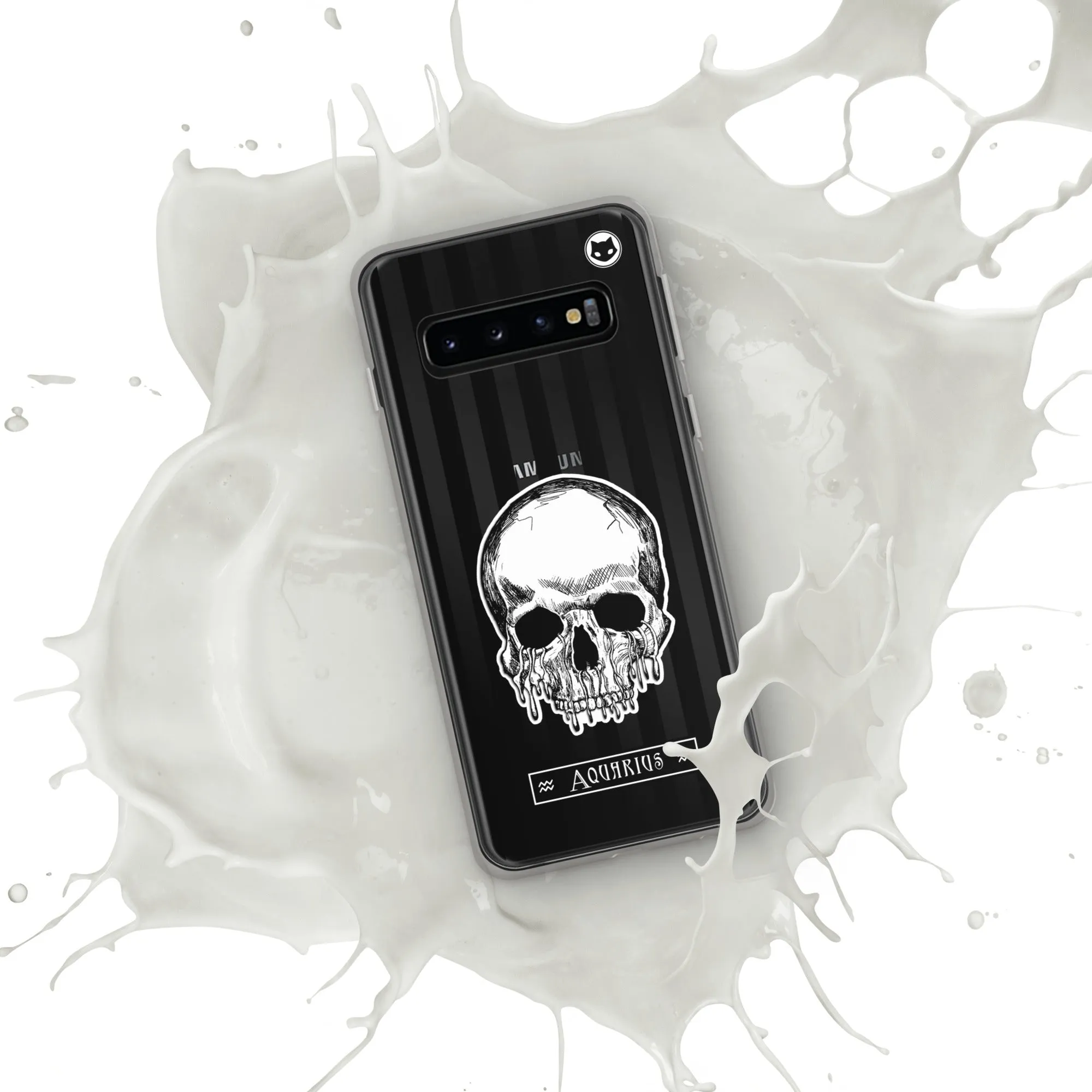 Aquarius Zodiac Samsung Case (Clear)