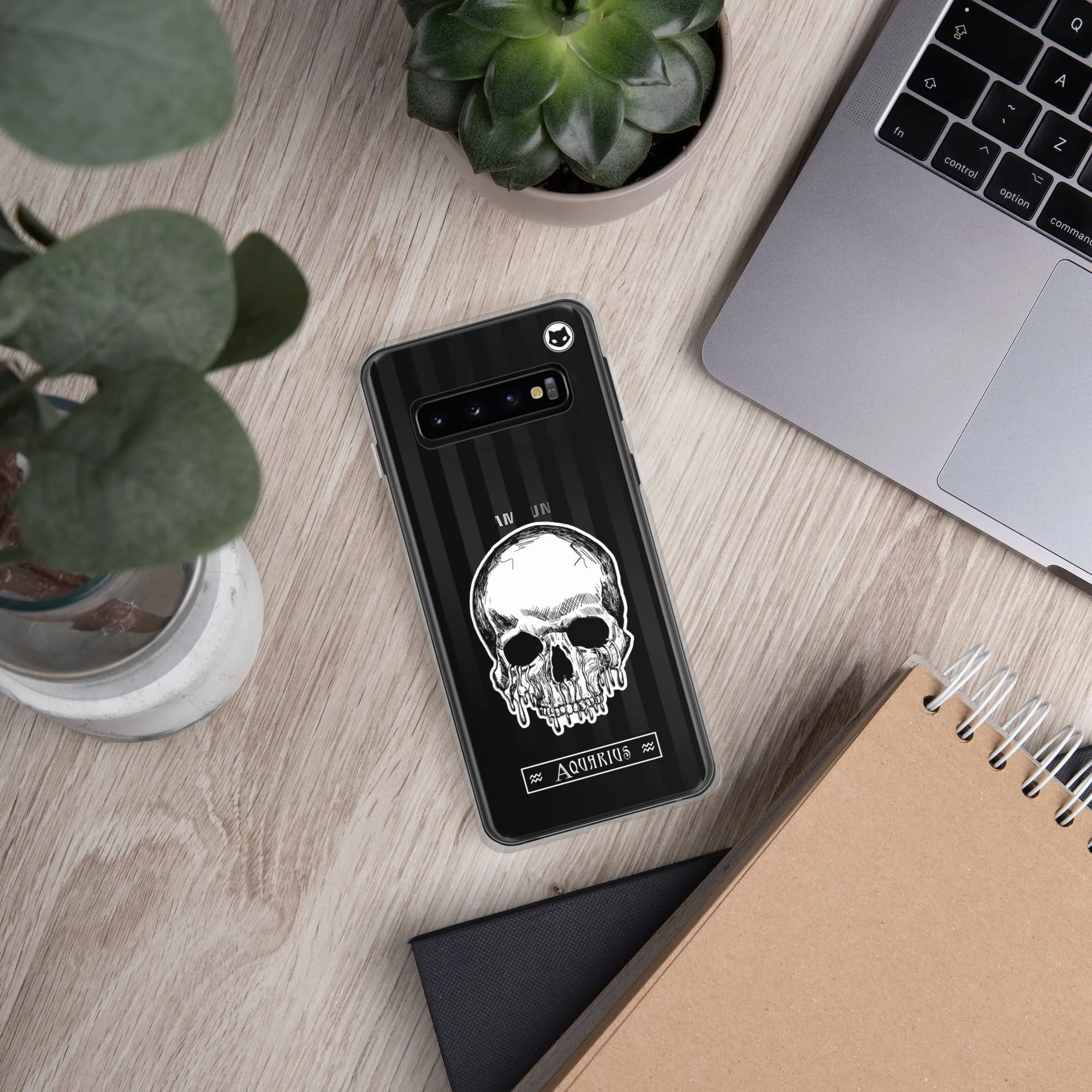 Aquarius Zodiac Samsung Case (Clear)