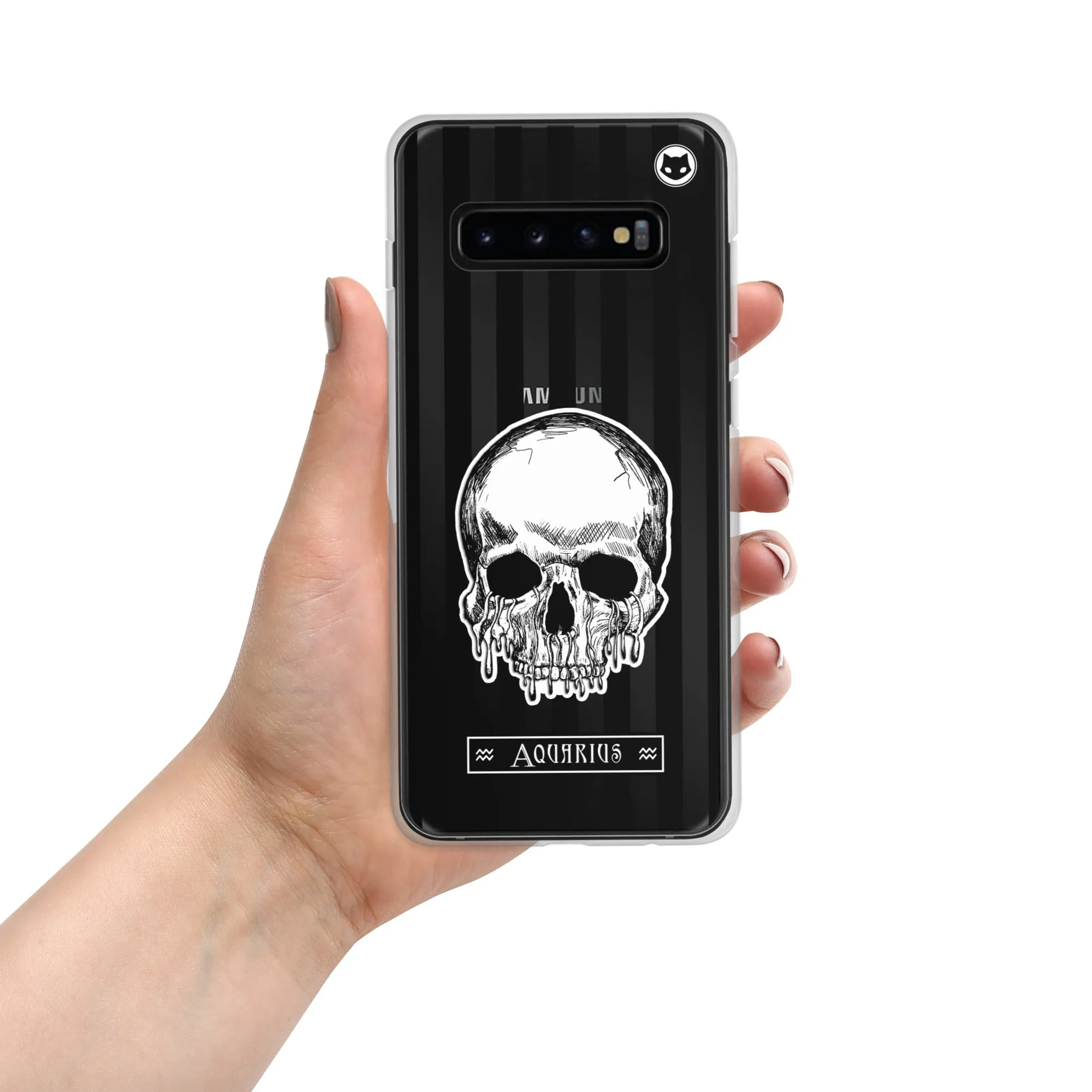 Aquarius Zodiac Samsung Case (Clear)