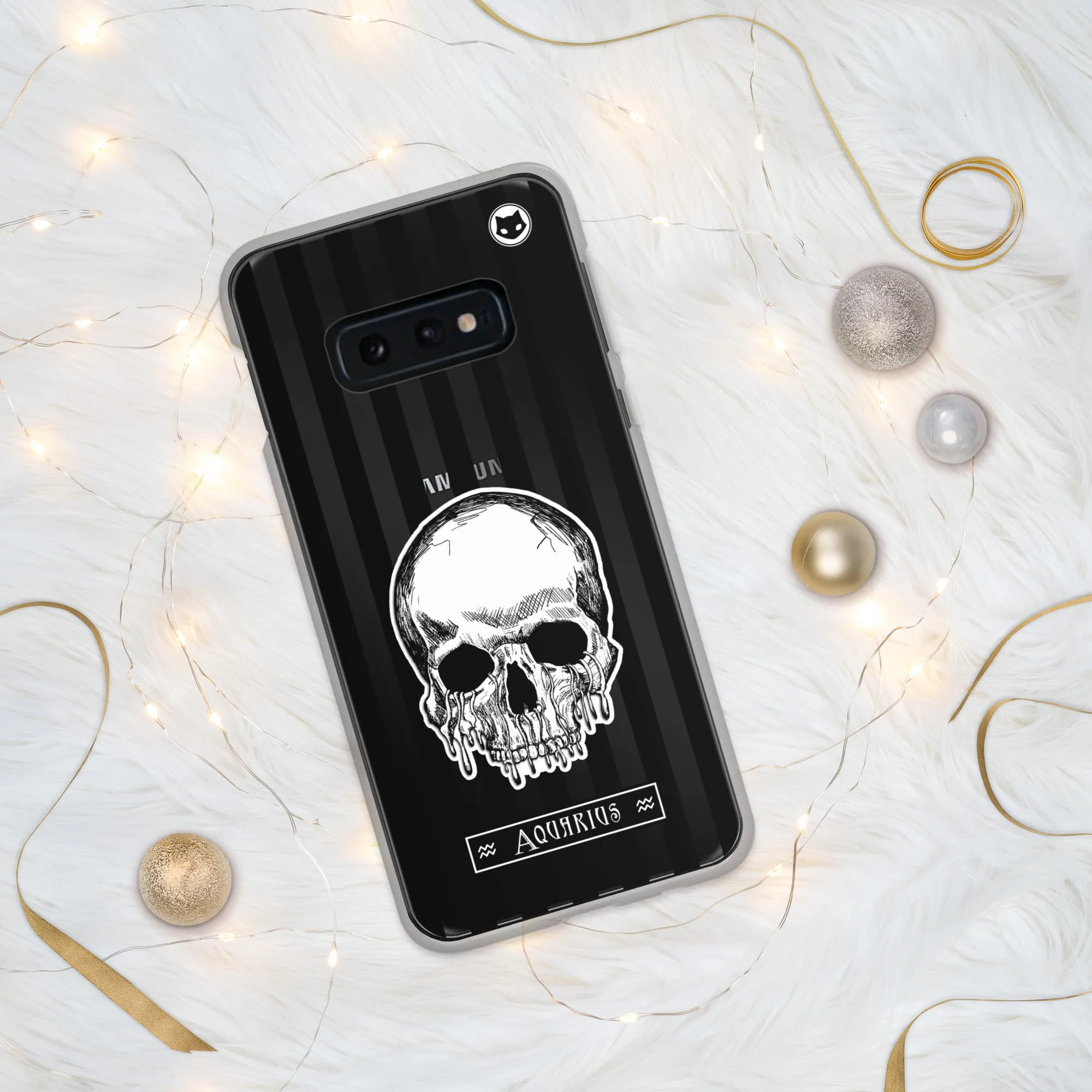 Aquarius Zodiac Samsung Case (Clear)