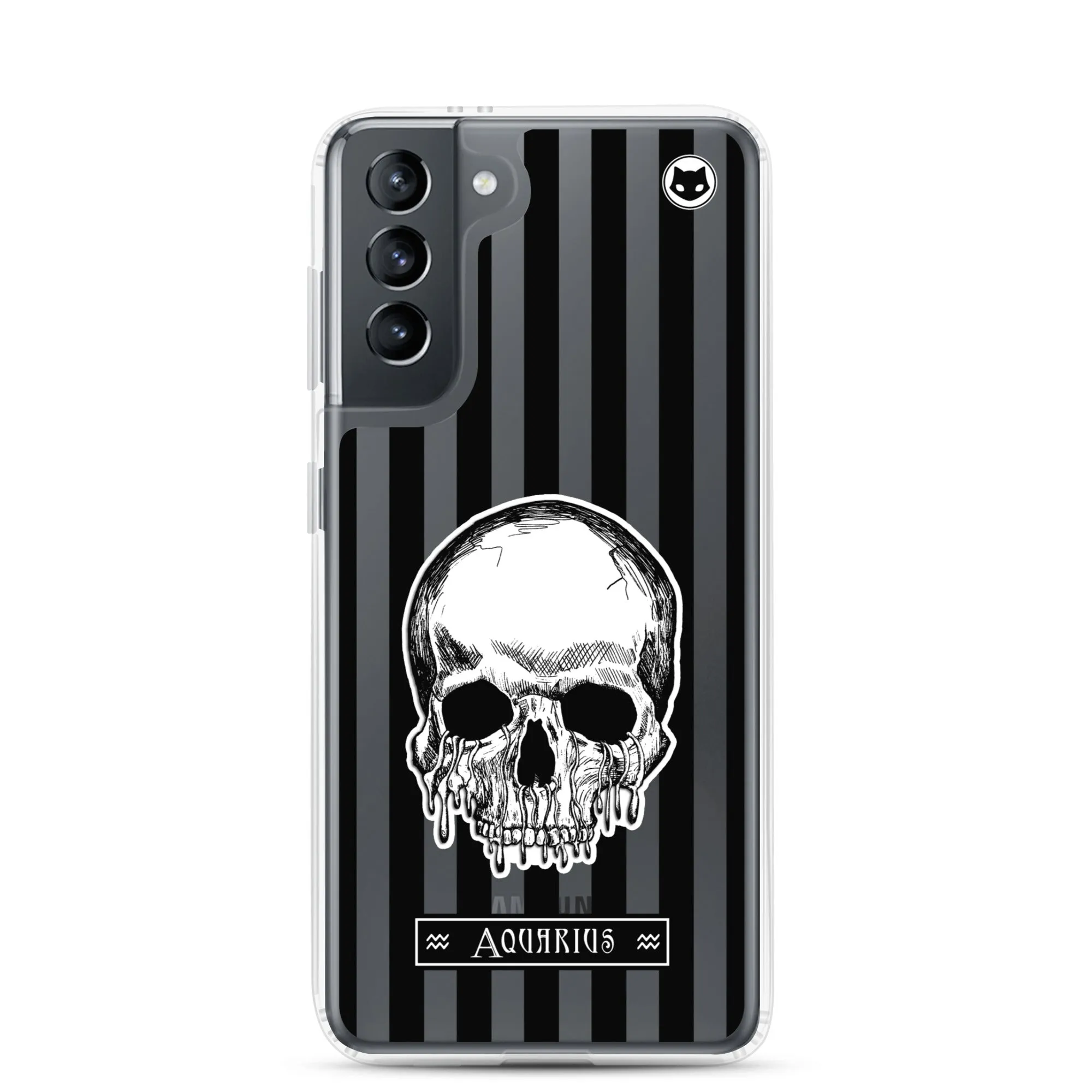 Aquarius Zodiac Samsung Case (Clear)