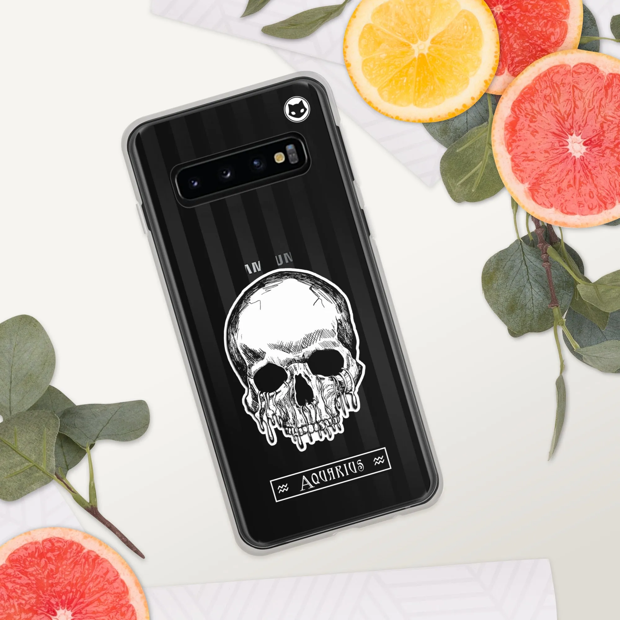 Aquarius Zodiac Samsung Case (Clear)