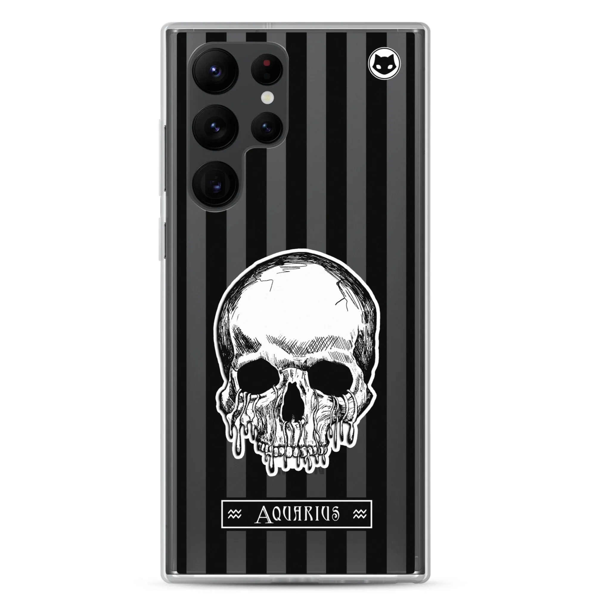 Aquarius Zodiac Samsung Case (Clear)