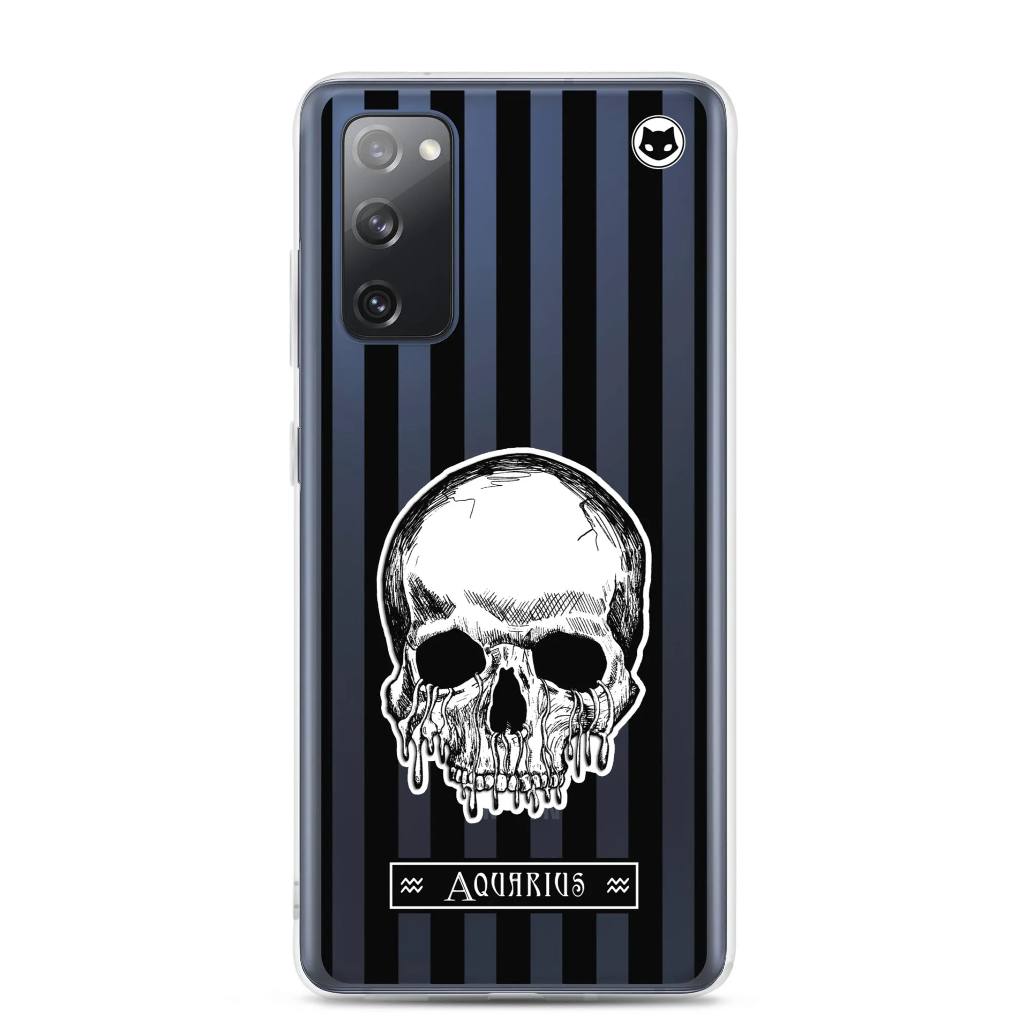 Aquarius Zodiac Samsung Case (Clear)