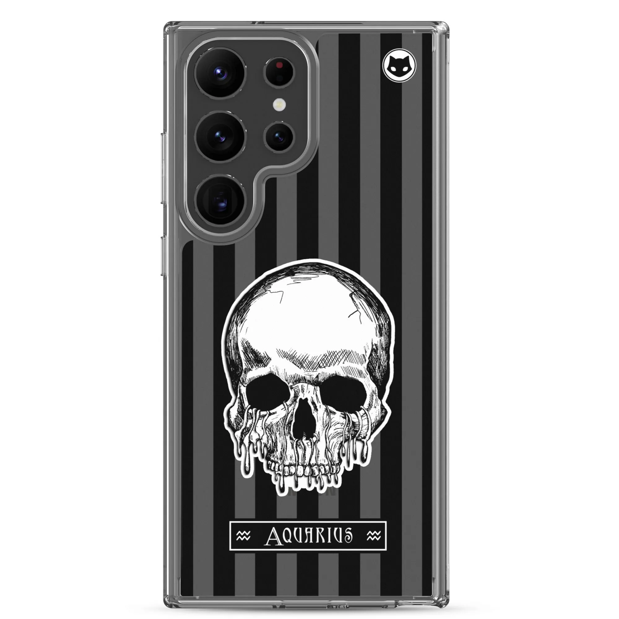 Aquarius Zodiac Samsung Case (Clear)