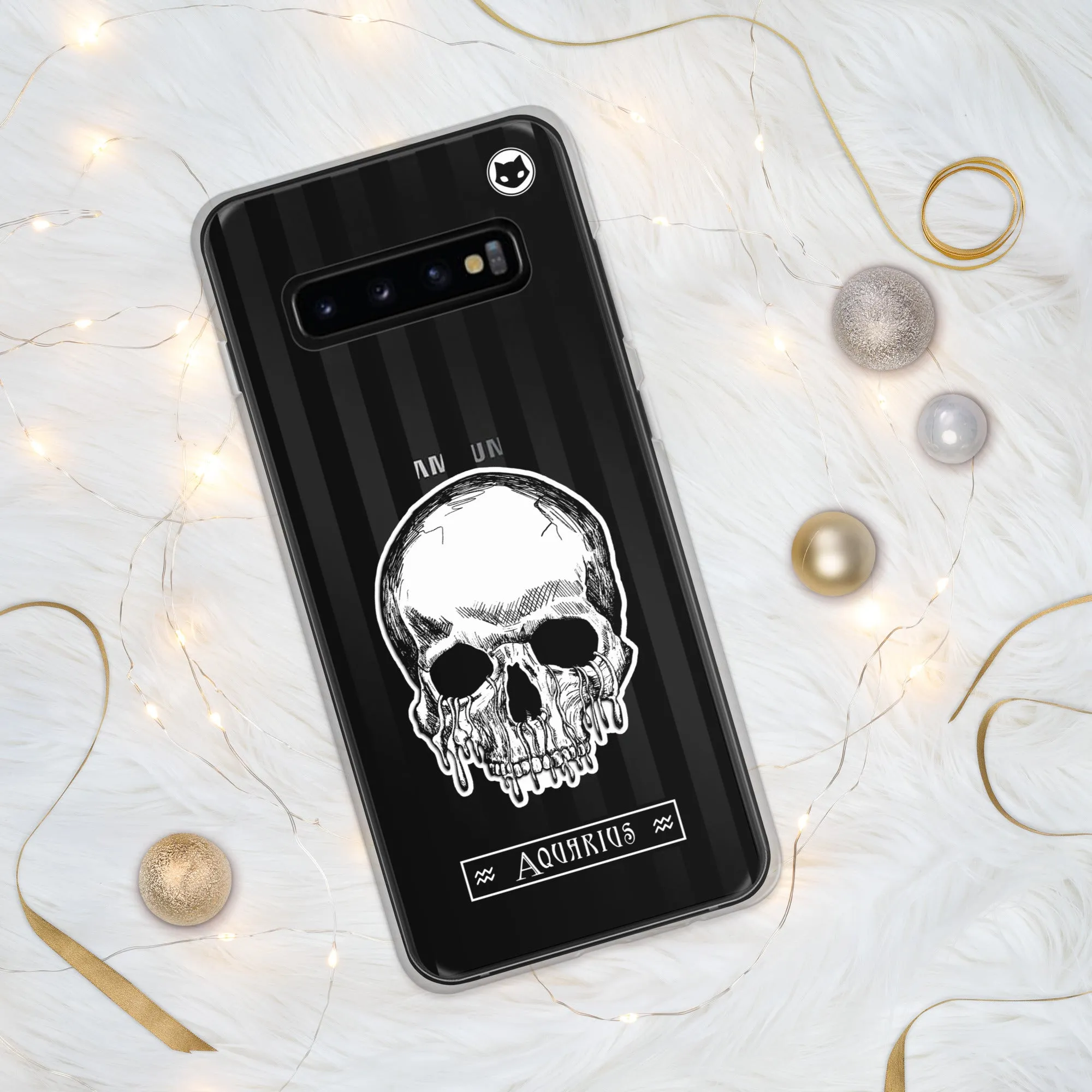 Aquarius Zodiac Samsung Case (Clear)