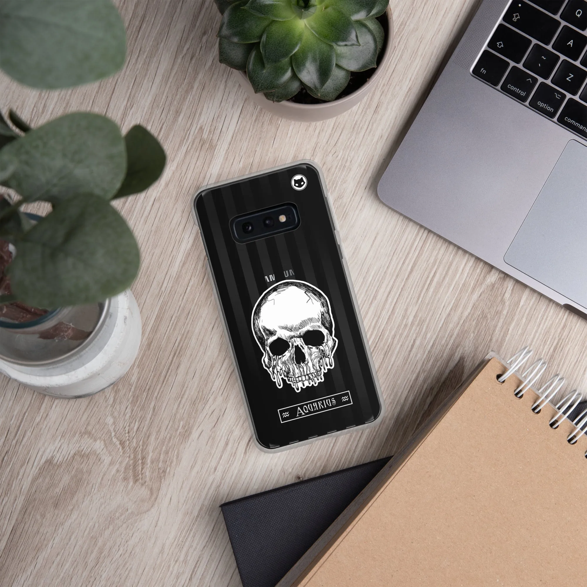 Aquarius Zodiac Samsung Case (Clear)