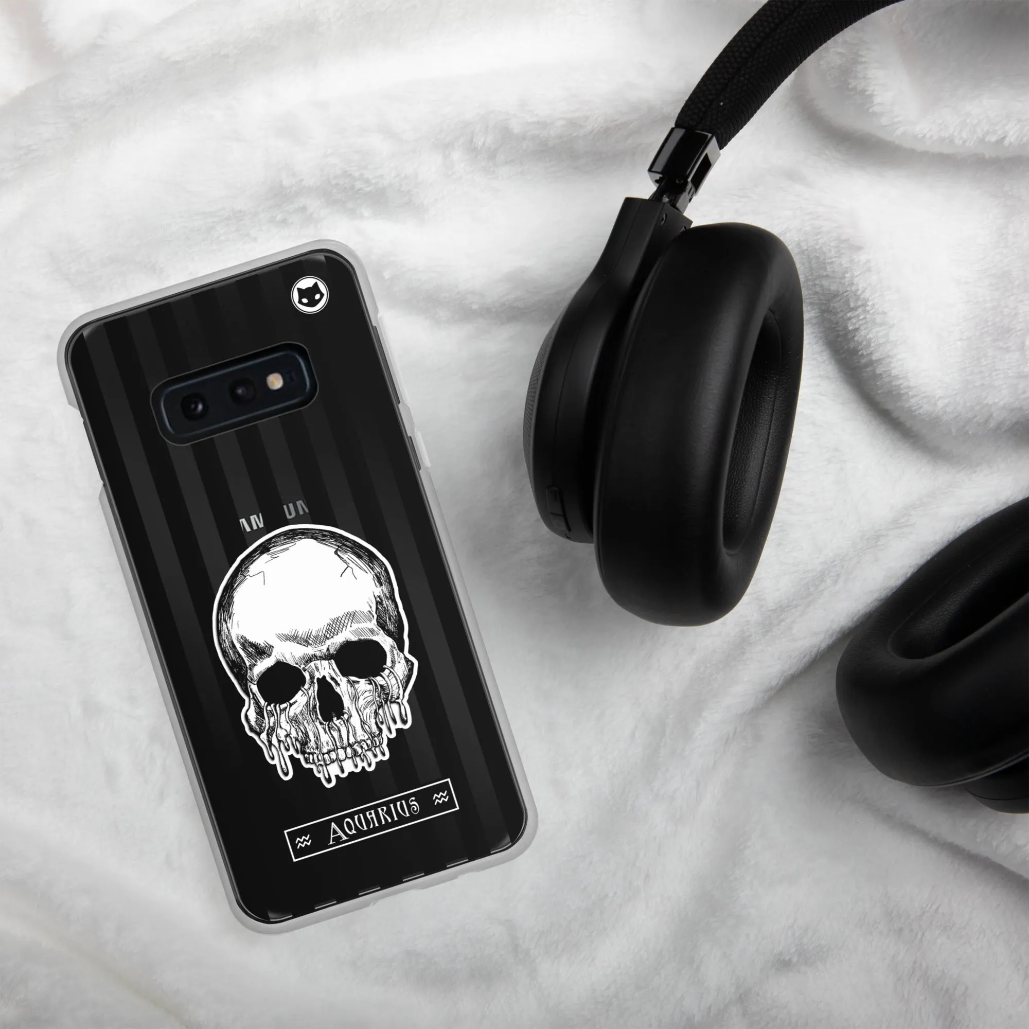 Aquarius Zodiac Samsung Case (Clear)