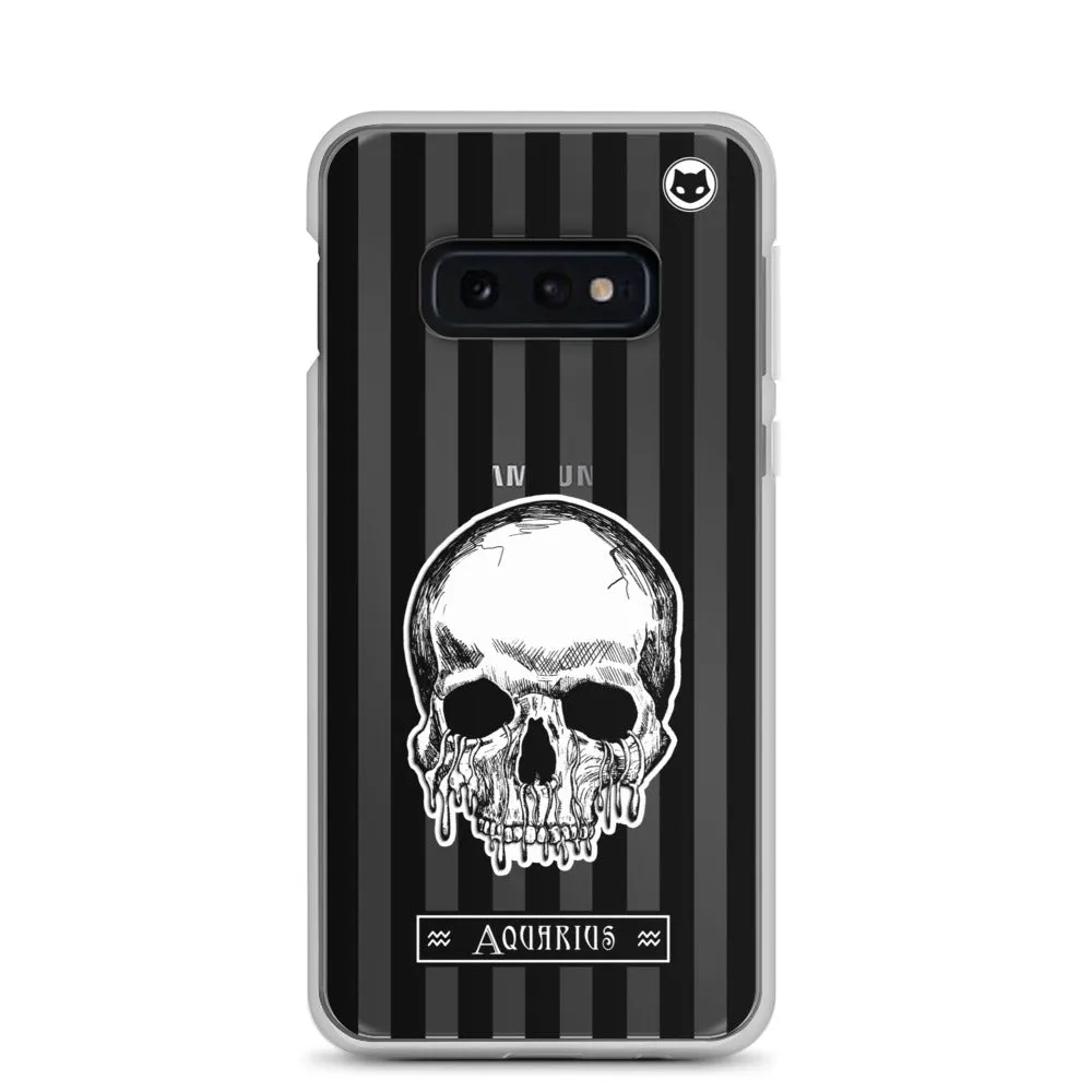 Aquarius Zodiac Samsung Case (Clear)