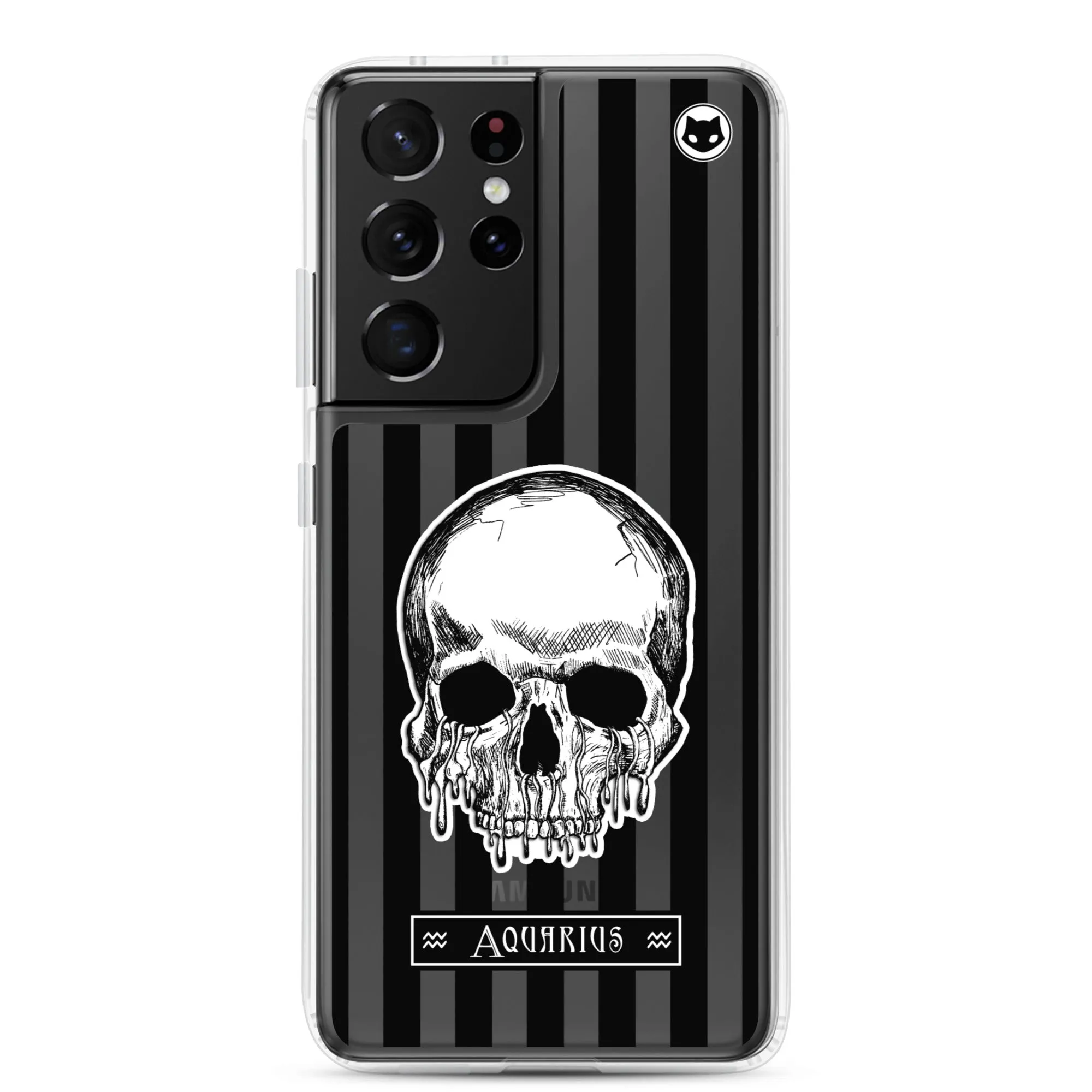 Aquarius Zodiac Samsung Case (Clear)