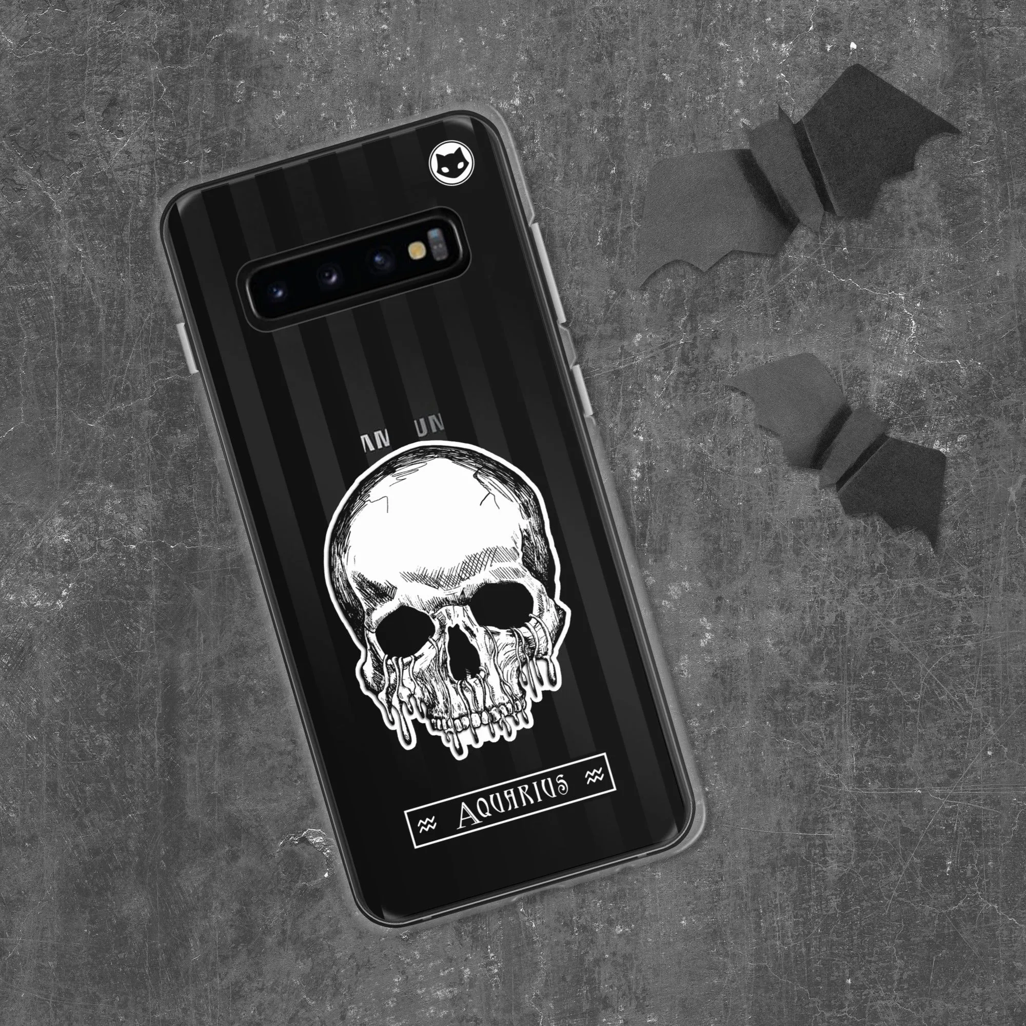 Aquarius Zodiac Samsung Case (Clear)