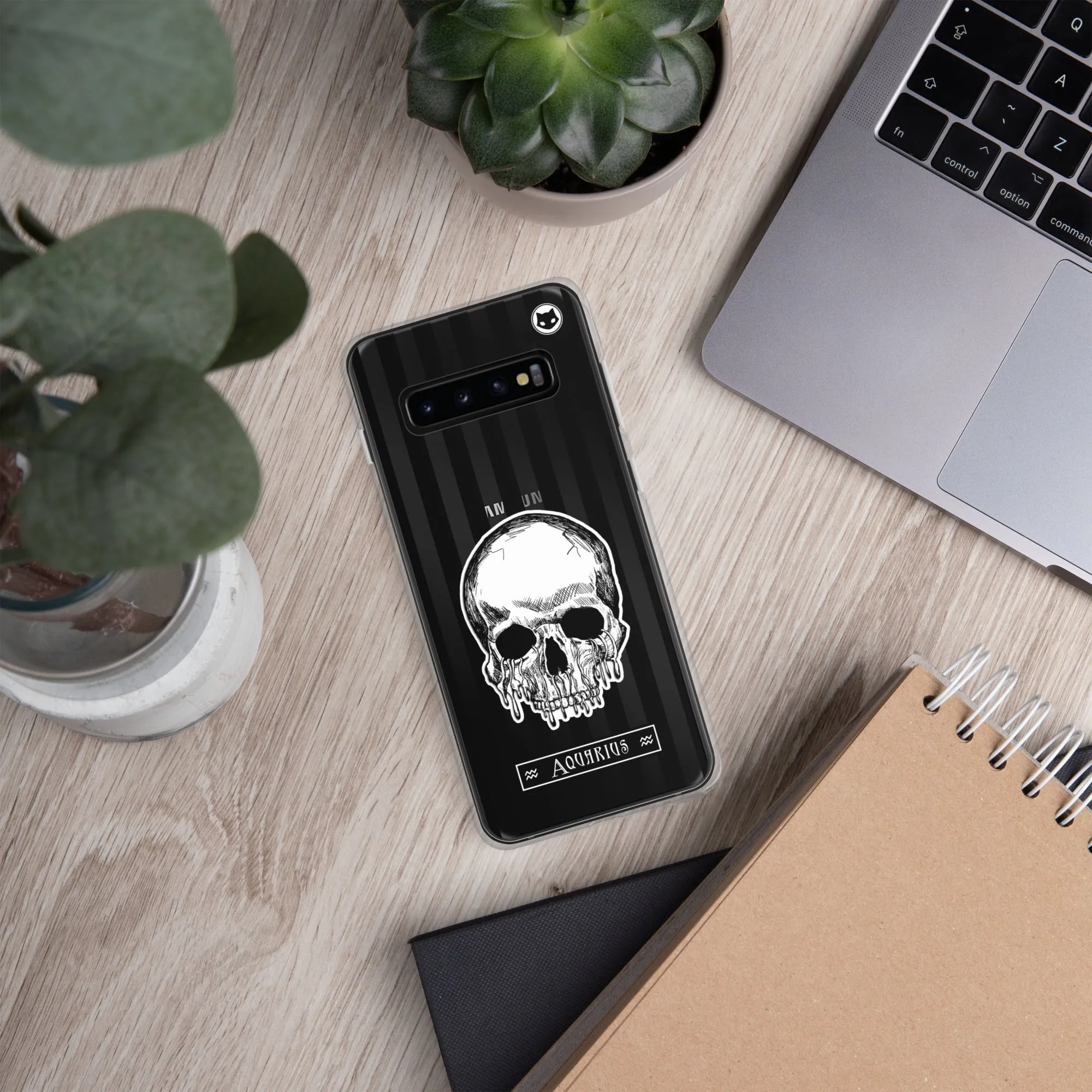 Aquarius Zodiac Samsung Case (Clear)