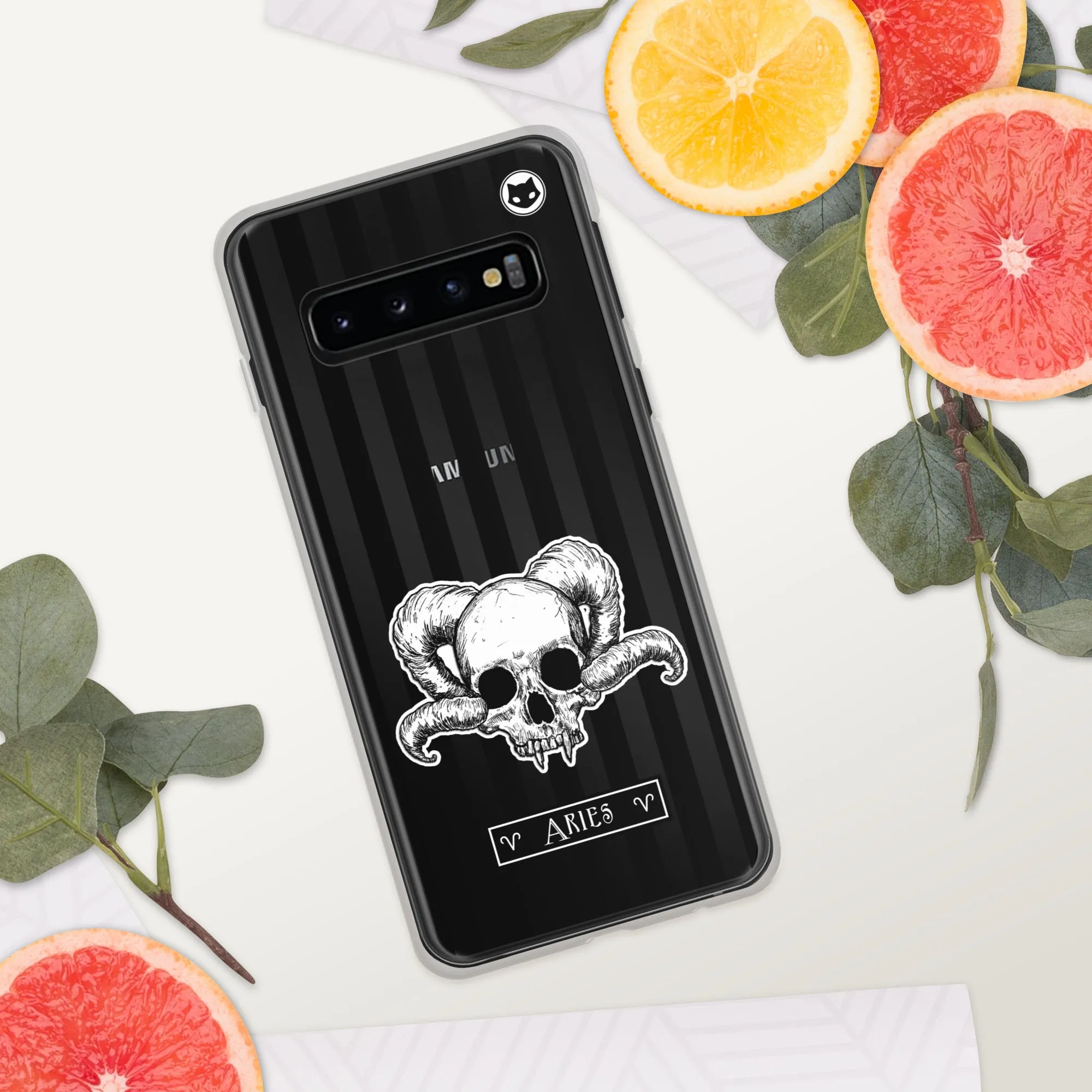Aries Zodiac Samsung Case (Clear)