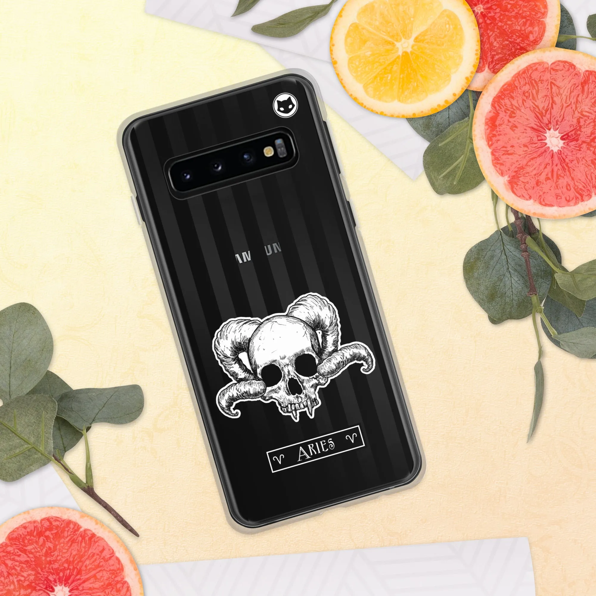 Aries Zodiac Samsung Case (Clear)