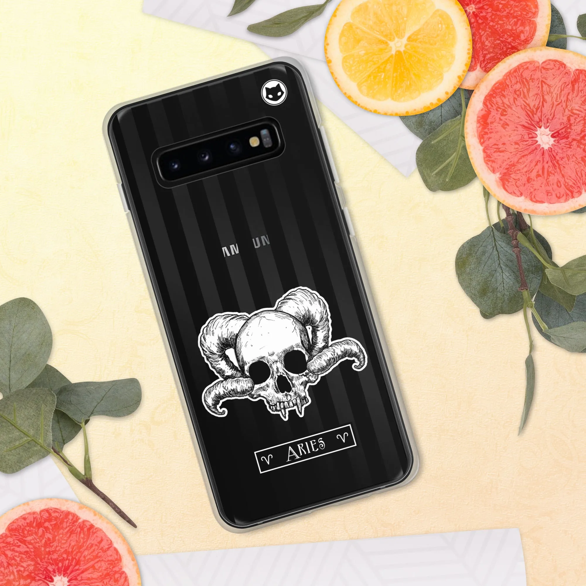 Aries Zodiac Samsung Case (Clear)