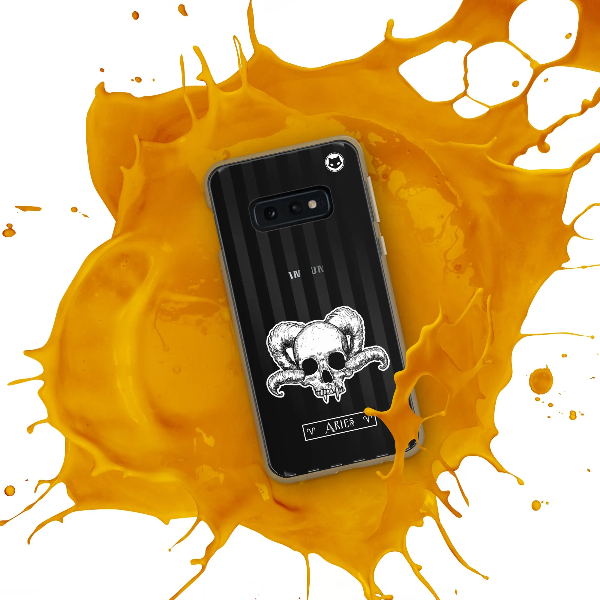 Aries Zodiac Samsung Case (Clear)