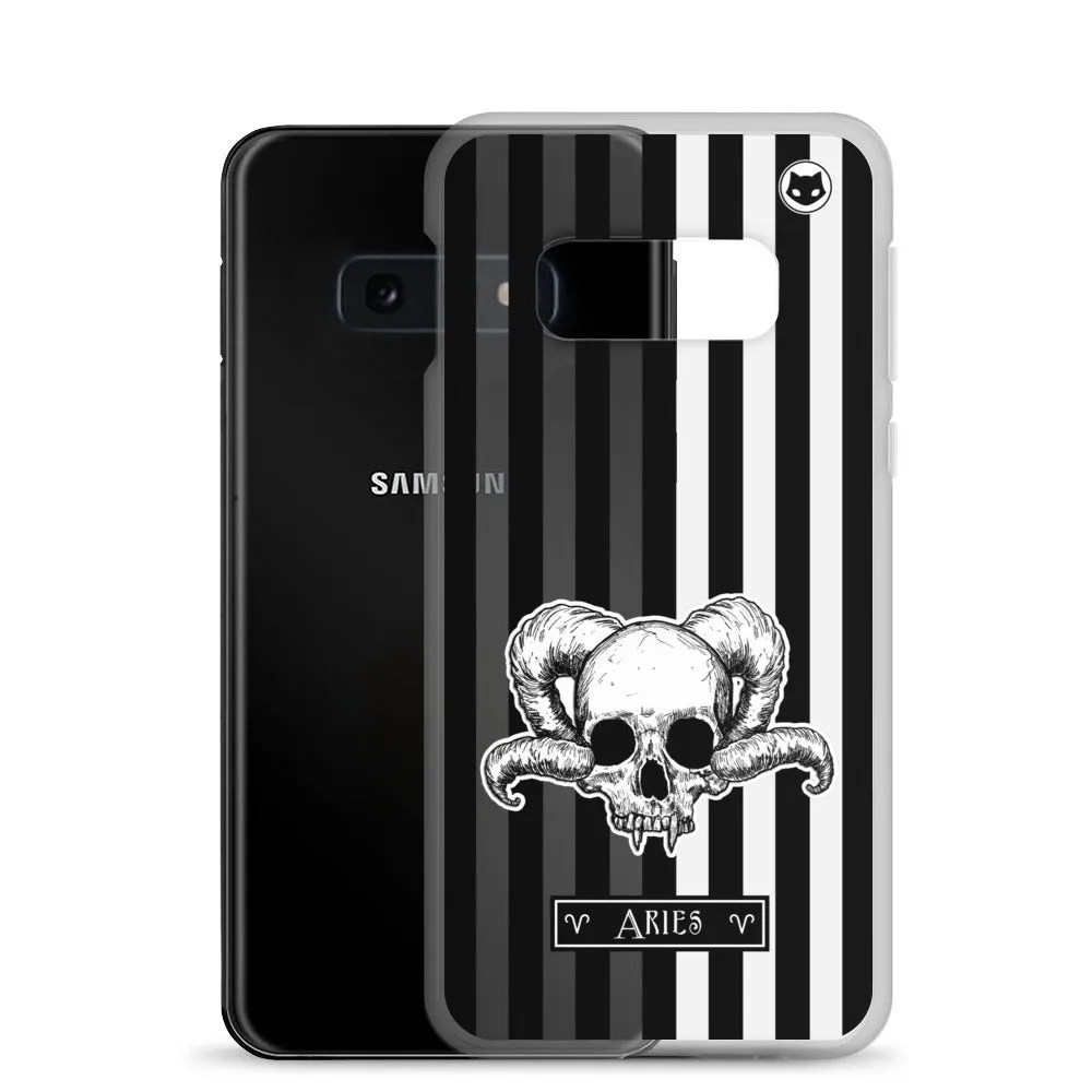 Aries Zodiac Samsung Case (Clear)