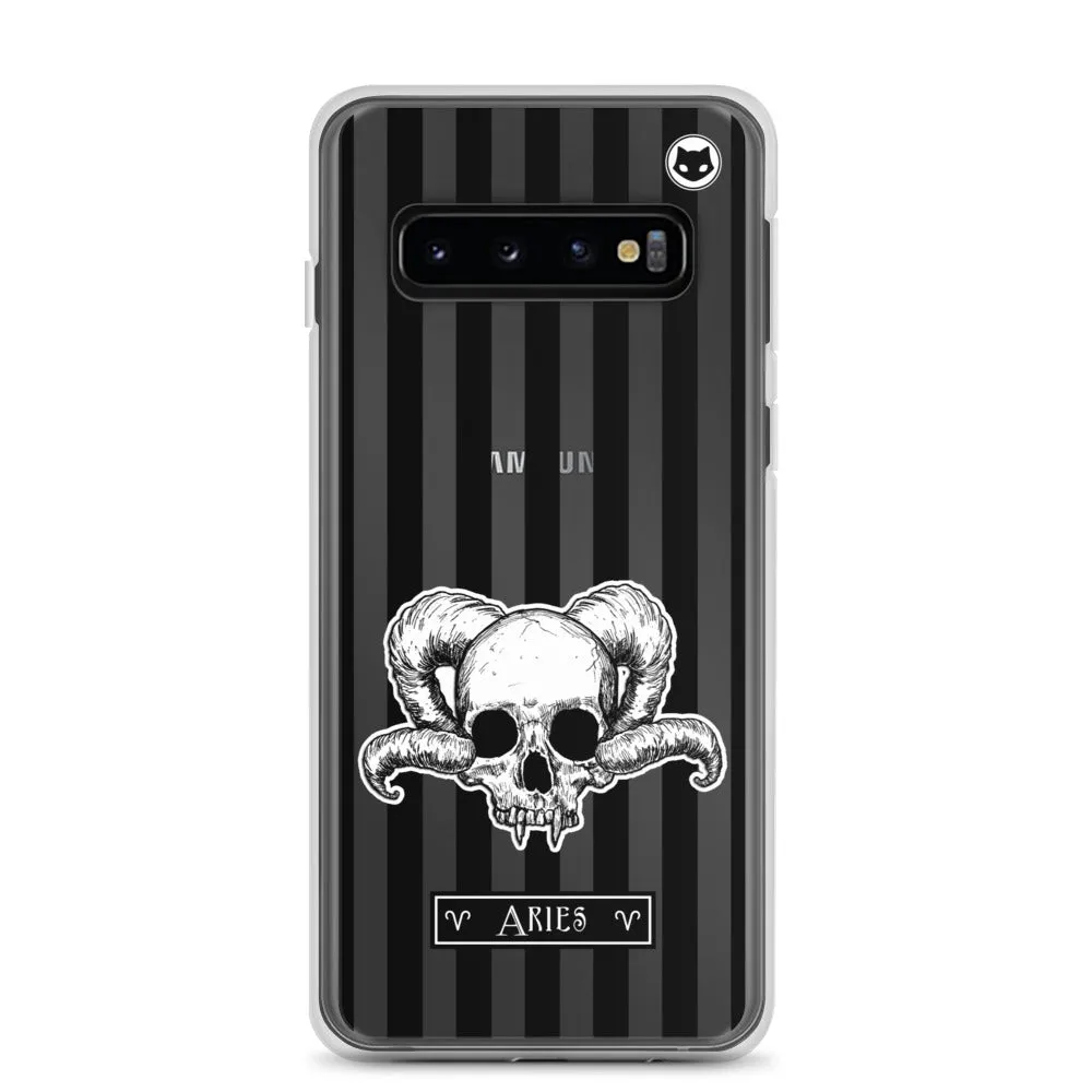 Aries Zodiac Samsung Case (Clear)