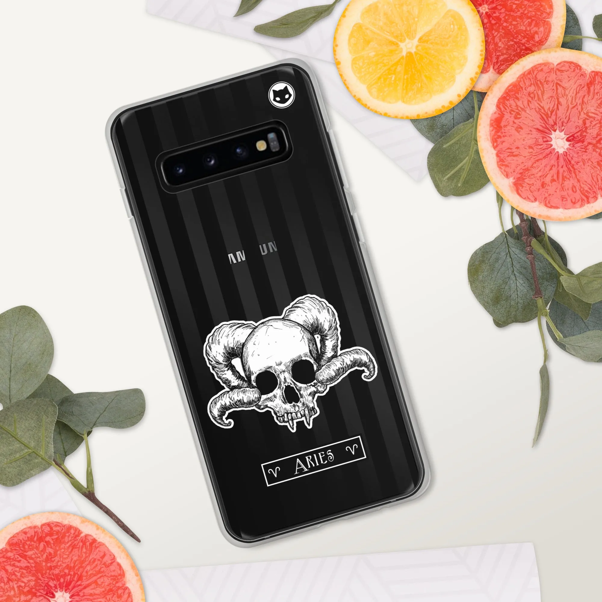 Aries Zodiac Samsung Case (Clear)